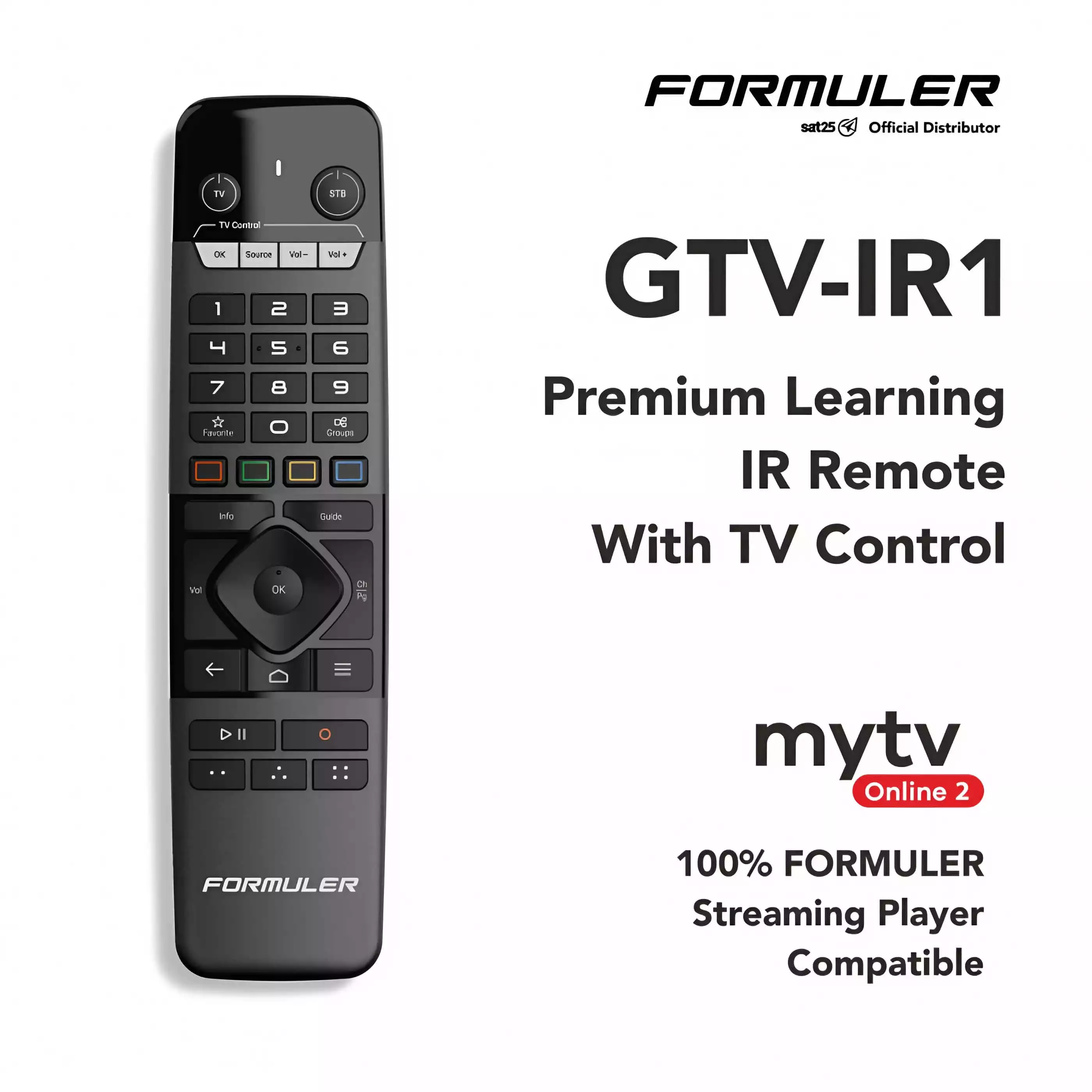 Controlo Remoto Formuler Universal GTV-IR1