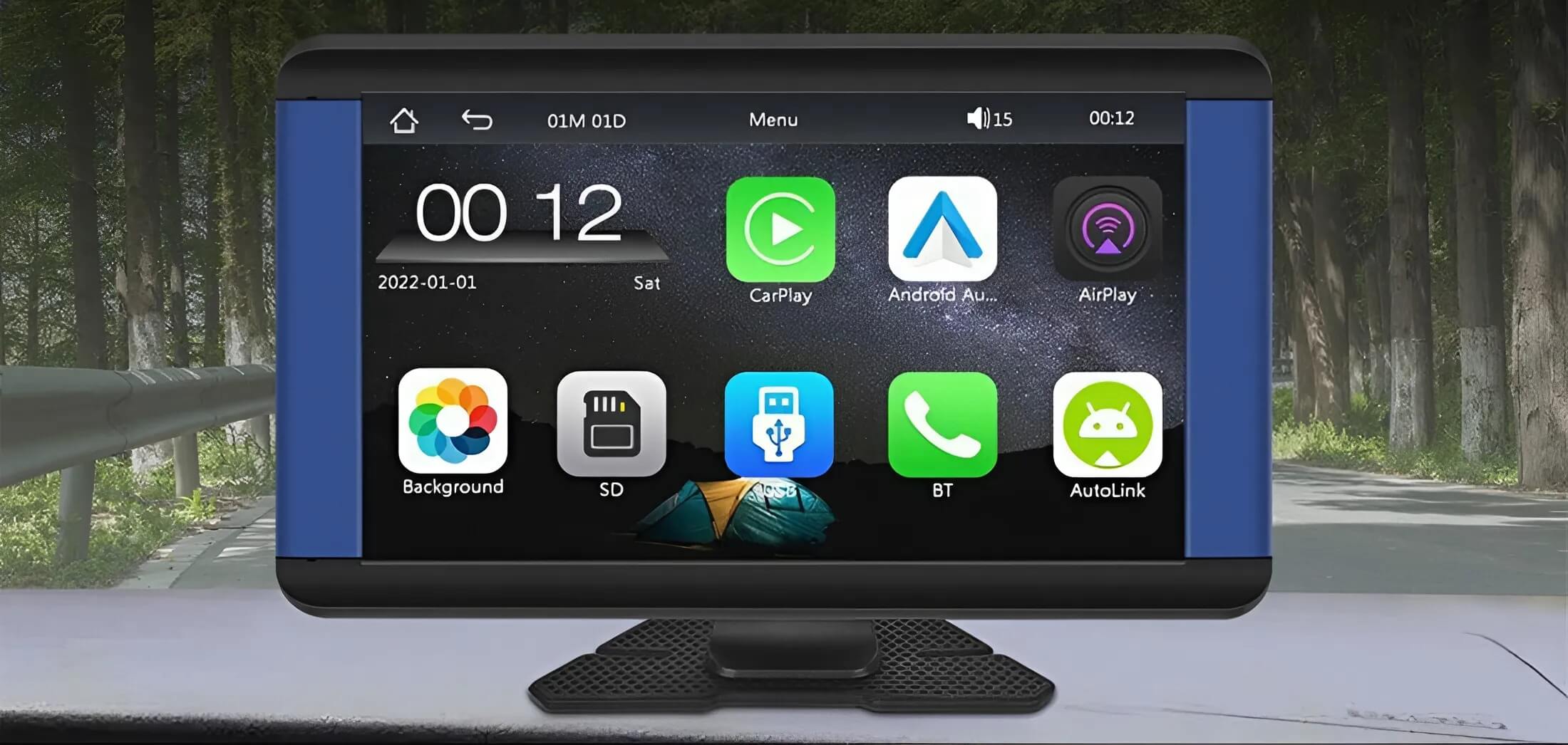 ecrã carplay