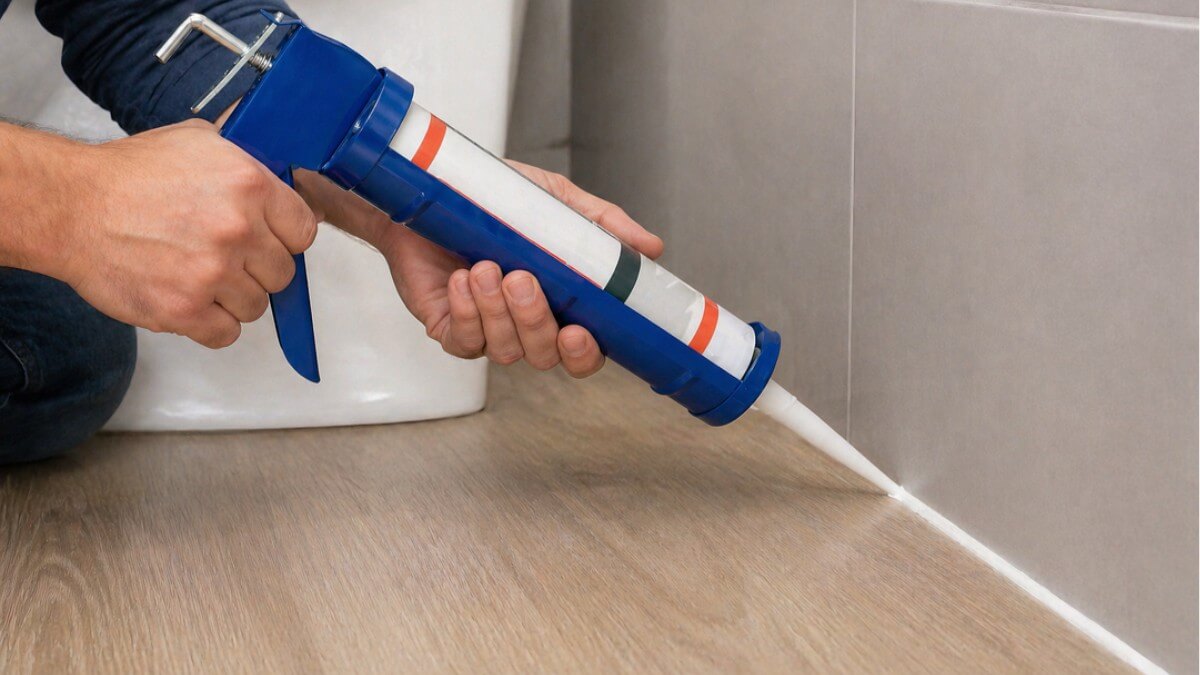 Silikonpistole mit Halterung Silikonpistole mit Halterung