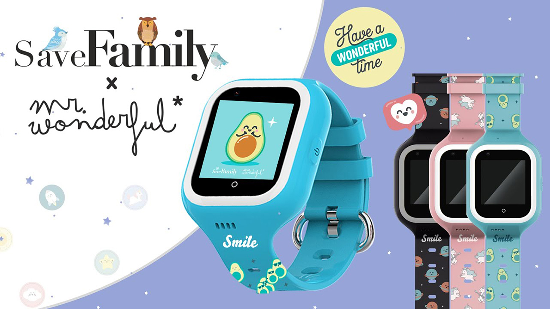 Compra Smartwatch 4G GPS SaveFamily Edición Limitada Mr. Wonderful -  Infantil Azul con precios increibles.
