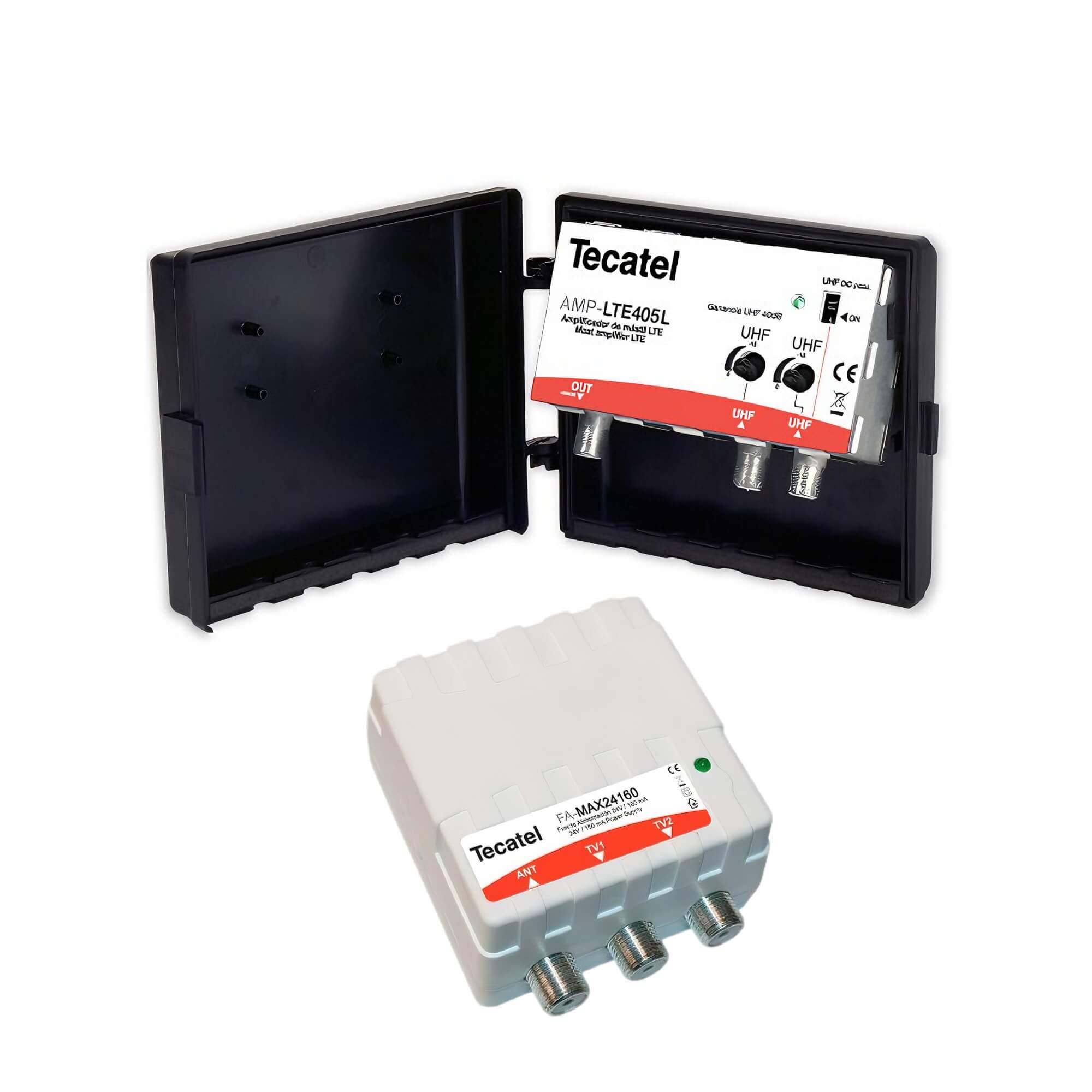 Buy 40dB Mast Amplifier Kit UHF-UHF LTE 700 with Power Supply