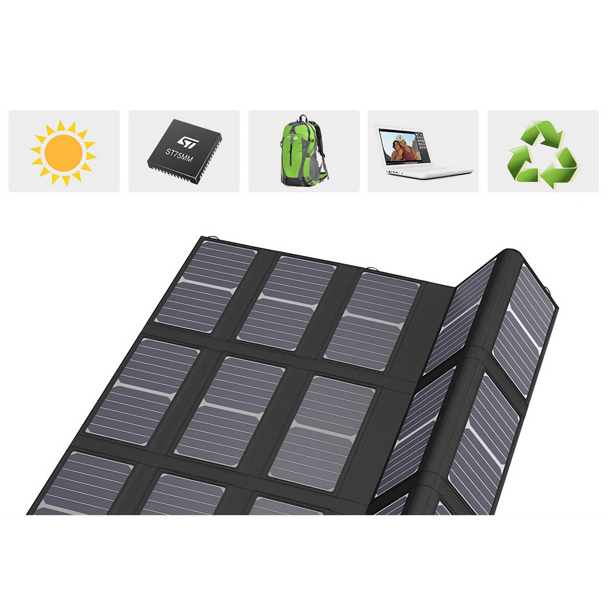 ALLPOWERS 100w ソーラーパネル　AP–SP–012-BLA Amazon.com: ALLPOWERS Solar Charger 100W Solar Panel