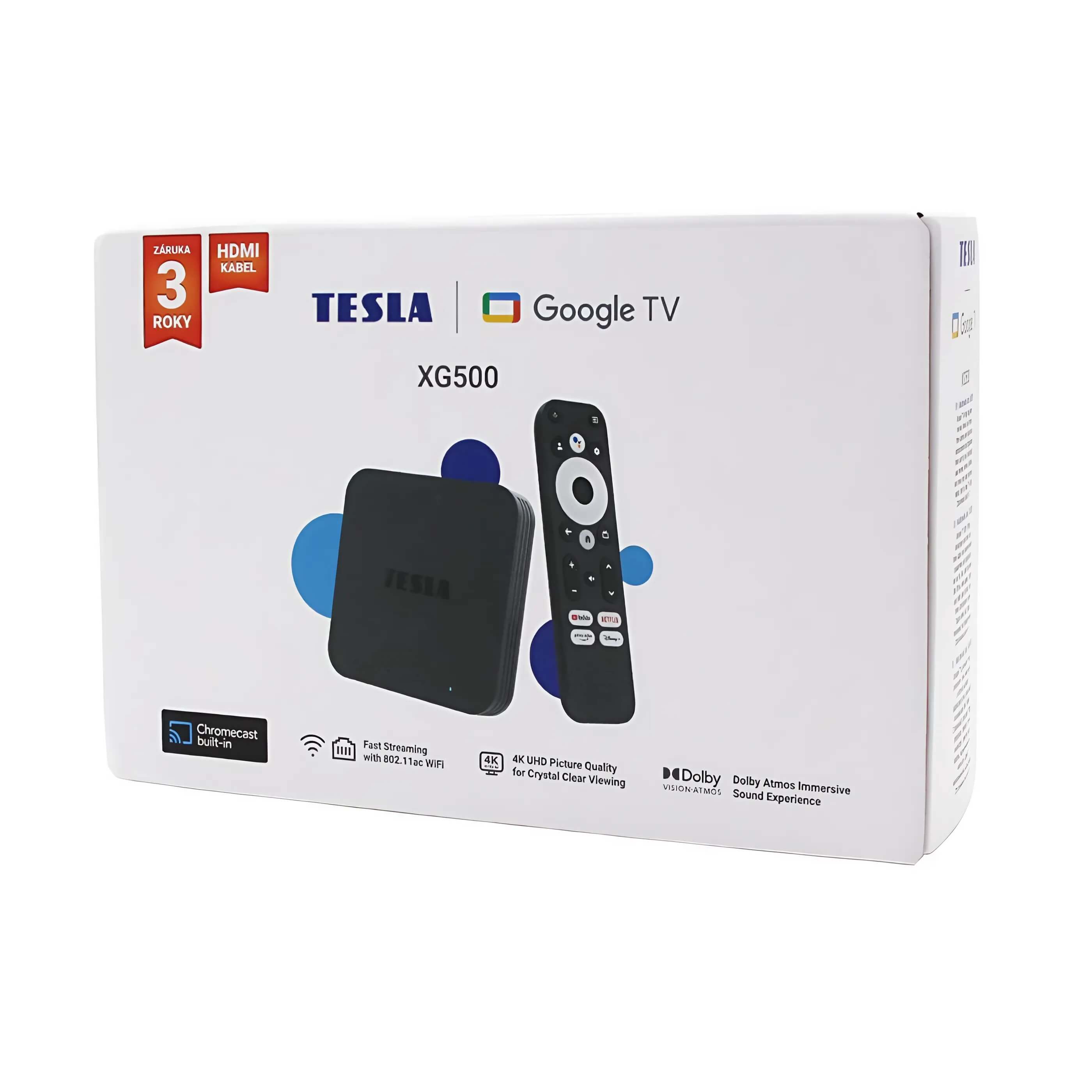 TV Box Tesla MediaBox XG500 Google TV