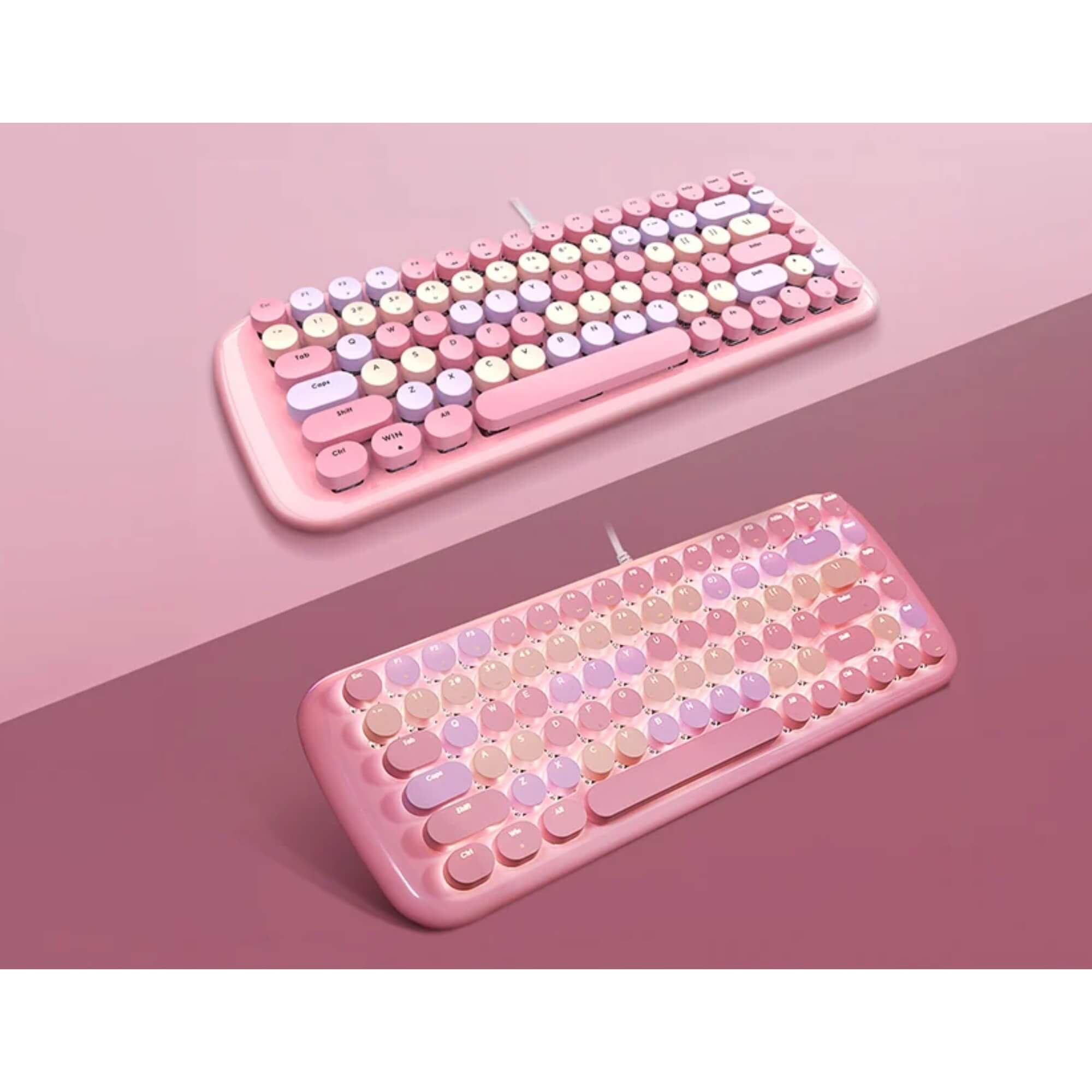 Kaufen MOFII Candy M Rosa Mechanische Kabelgebundene Tastatur