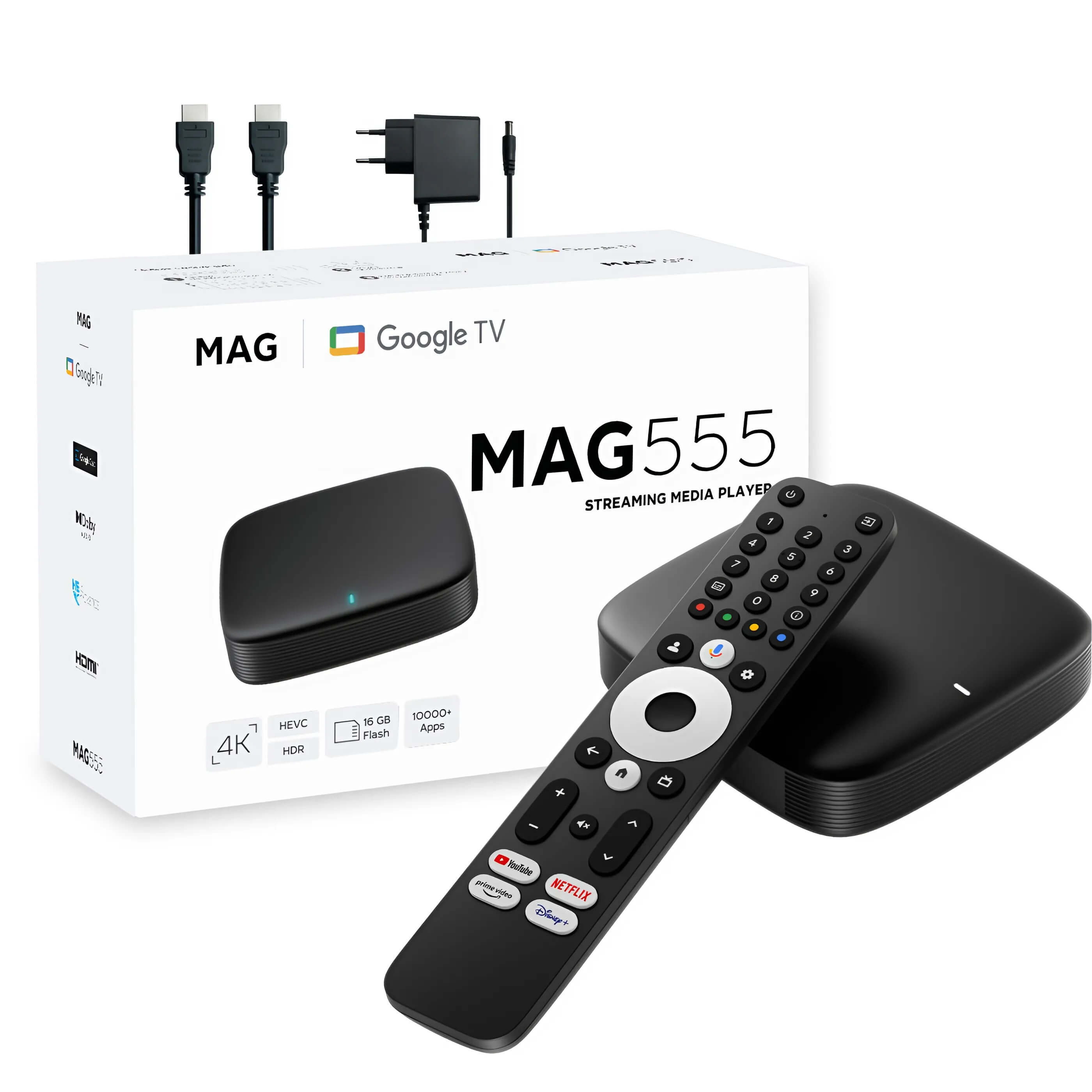 Buy MAG555 IPTV 4K Google TV