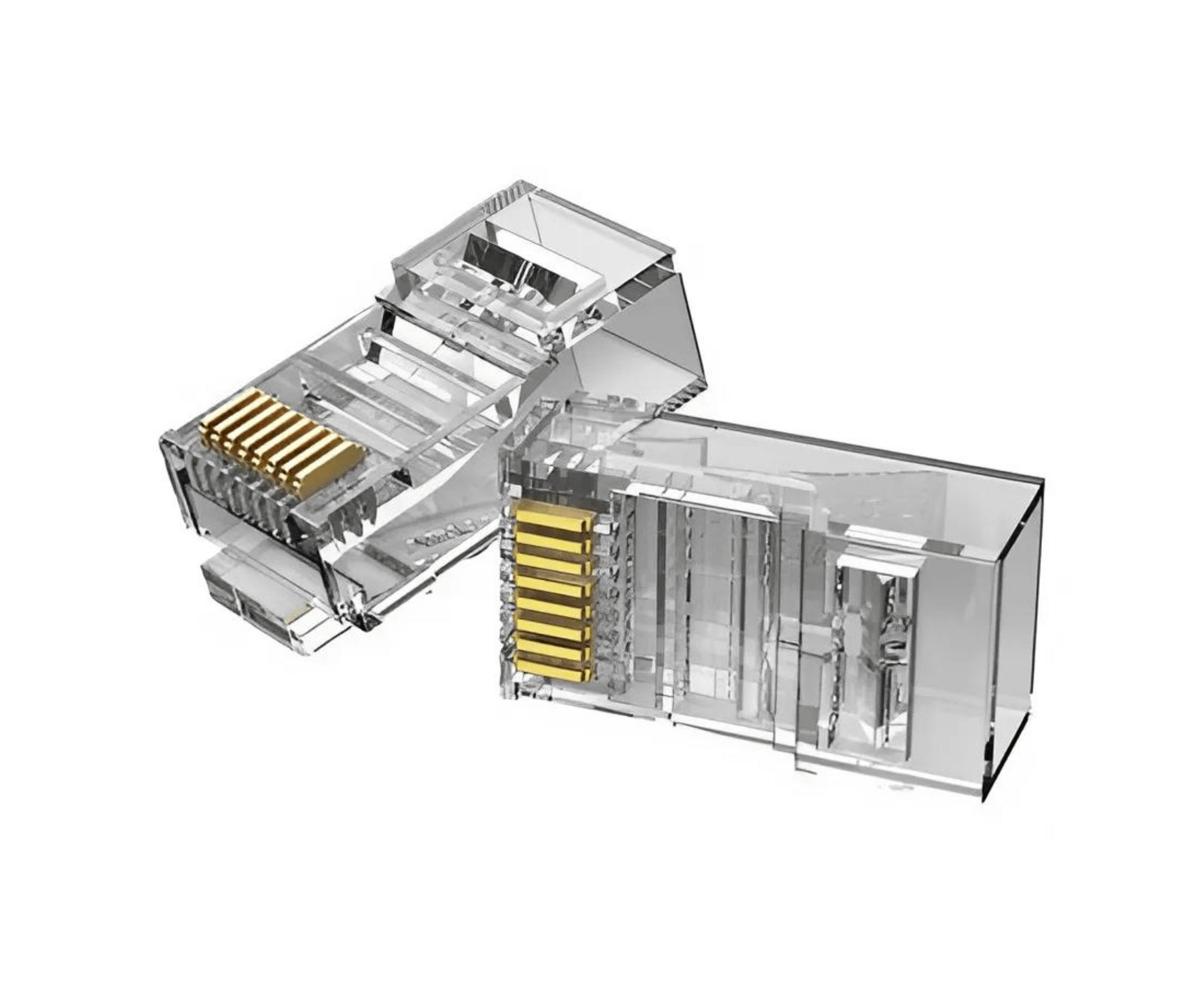 Buy RJ45 CAT6 UTP Connector Vention IDDR0-100 100 pcs