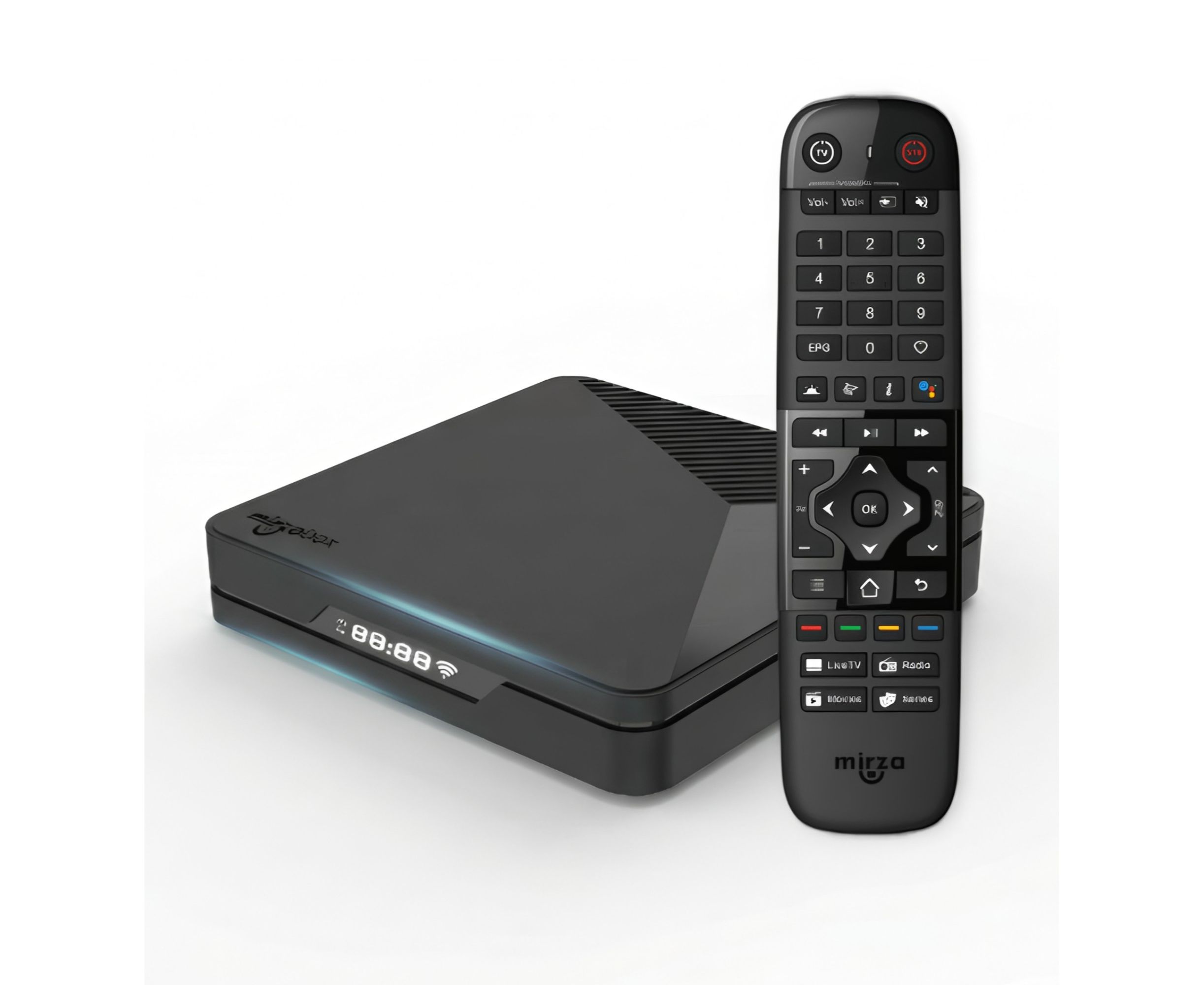 Buy Mirza Box AI-Powered Android TV Box with 4K Ultra HD
