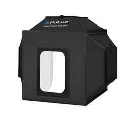 Estúdio Fotográfico Portátil Com Luz Puluz 40cm 24W 5500K ​, Sat25.com