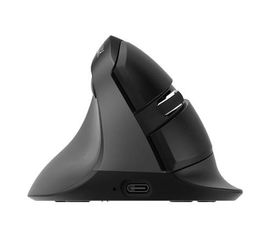 Rato Vertical Sem Fio Delux M618ZD BT+2.4G (Para Canhotos), Sat25.com