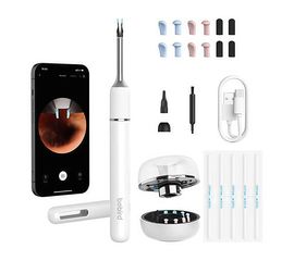 Otoscope Nettoyeur d'Oreilles Smart Visual Bebird Note 5 Pro Blanc, Sat25.com