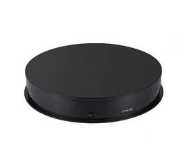 Suporte Fotográfico Panorâmico Giratório USB Puluz 30cm, Size: 30cm, Cor: Preto, Sat25.com