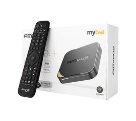 Tv Box Amiko A11 Green+ Android OTT 4k MyTV 3, Sat25.com