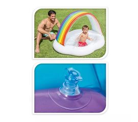 Piscina infantil 3 aros Ø114x25cm, Sat25.com