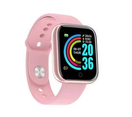 Smart Armband Y68 Smartwatch, Farbe: Rosa, Modell: Smartwatch Y68, Sat25.com