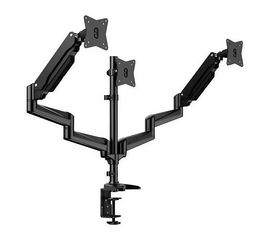 Suporte Para Tres Monitores 17 a 32" Huanuo HNTS3B-UK, Cor: Preto, Modelo: HNTS3B-UK, Sat25.com