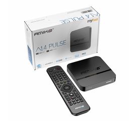 Amiko A14 Pulse Android 14 OTT 4k Media Streamer, Model: Amiko A14 Pulse, Sat25.com