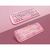 MOFII Candy M Rosa Mechanische Kabelgebundene Tastatur, Sat25.com