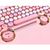 MOFII Candy M Rosa Mechanische Kabelgebundene Tastatur, Sat25.com