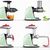 Extractor de Zumo Lento AMZCHEF 1501-GN-SM, Sat25.com