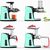 Extractor de Zumo Lento AMZCHEF GM3001-GN, Sat25.com