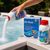 Kit Mantenimiento Piscinas Pequeñas Cloro Choque 500g y Algicida 500ml Tamar, Sat25.com
