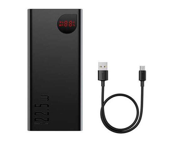 Powerbank Baseus Adaman - Fast Charging 40000mAh, Model: PPAD020101, Sat25.com