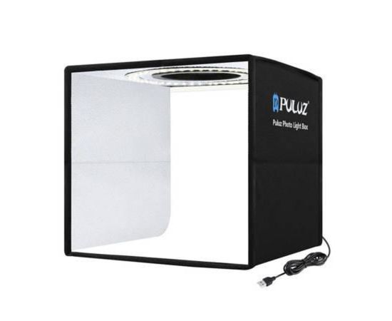 Estudio Fotográfico Portátil Con Luz LED Puluz 25cm, Sat25.com