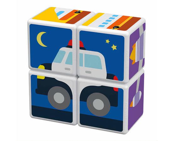 Geomag Magicube Magnetic Blocks and Transport Cards for Children, Sat25.com