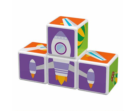 Geomag Magicube Magnetic Blocks and Transport Cards for Children, Sat25.com