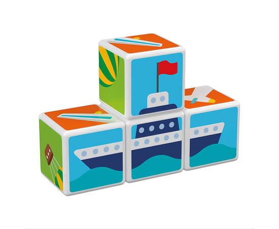 Geomag Magicube Magnetic Blocks and Transport Cards for Children, Sat25.com