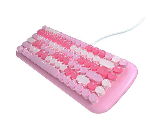 MOFII Candy M Rosa Mechanische Kabelgebundene Tastatur, Sat25.com