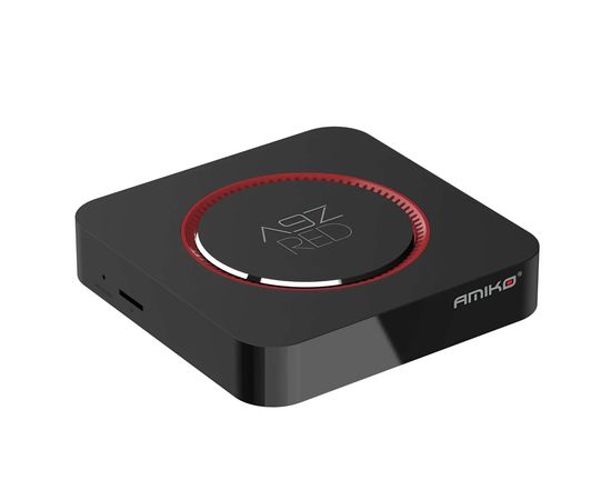 Box IPTV Amiko A9Z Red IPTV - Android 9WL1 2GB/8GB MyTV2, Model: Box IPTV Amiko A9Z Red IPTV, Sat25.com