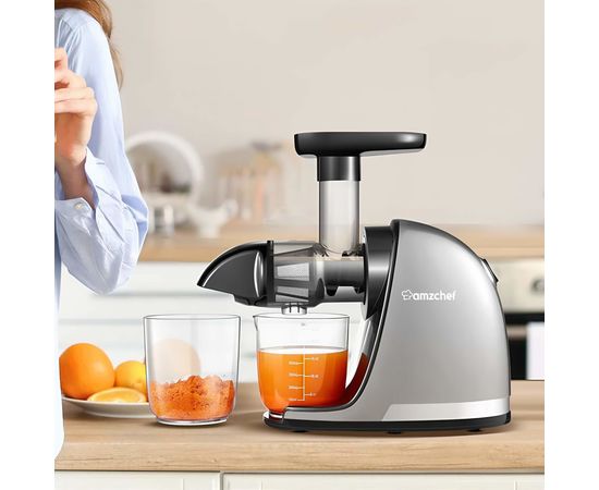 Extractor de Zumo Lento AMZCHEF 1501-GA, Sat25.com