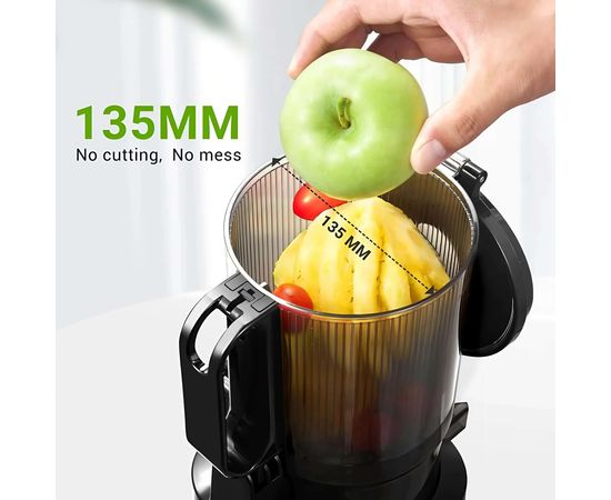 Extractor de Zumos Lento AMZCHEF con Autoalimentación, Sat25.com