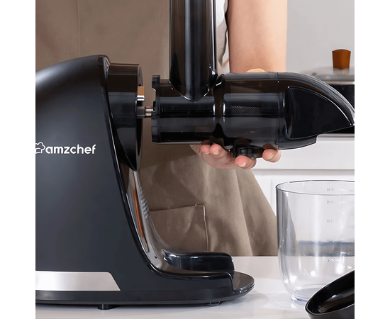 Extractor de Zumos de Masticación Lenta AMZCHEF ZM1501, Sat25.com