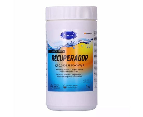 Cloro Choque de Acción Rápida Recuperador Granulado 1Kg Tamar, Sat25.com