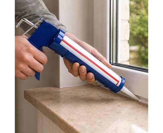 Pistola Silicona Professional con Cremallera, Sat25.com