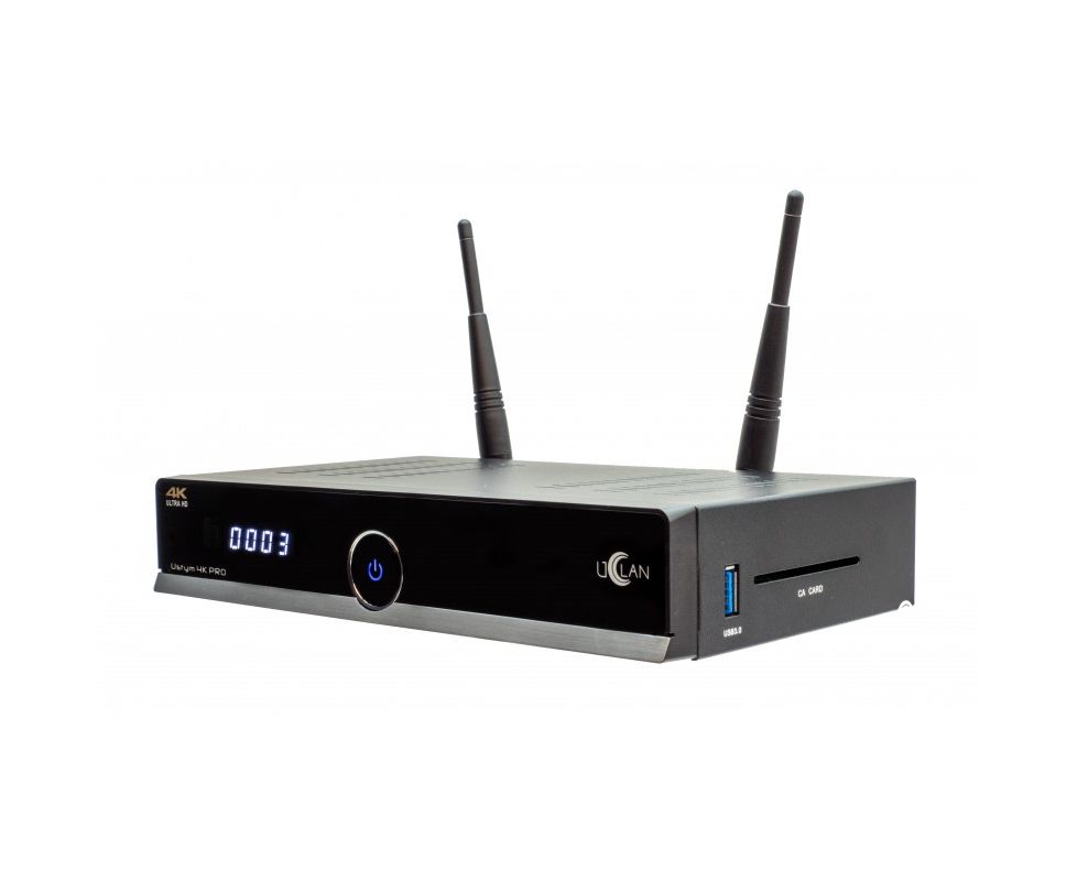 UCLAN Ustym 4K PRO COMBO DVBS / S2 + DVBT / T2 / C